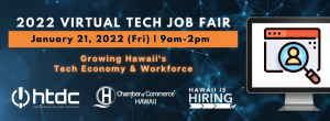 2022 Virtual Tech Job Fair Banner